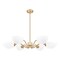 Z-Lite Breton Modern Gold 6 Light Chandelier 3048-6MGLD - alternate 4