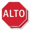 Signmission Alto, 10 inch X 10 inch, Plastic Sign, 2PK OC-P-2PACK-10-203 - alternate 1