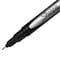 Sharpie Water-Resistant Ink Plastic Point Pen, Stick, Fine 0.4 mm, Black, PK12 1742663 - alternate 6