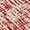 Homeroots 9' X 12' Red And Ivory Abstract Washable Indoor Outdoor Area Rug 602519 - alternate 4