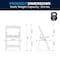 Flash Furniture Kids White Resin Folding Chair with White Vinyl Padded Seat, PK11 11-LE-L-1K-GG - alternate 8