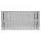 Airvent 8'' x 16'' Aluminum Manual Foundation Vent with Adjustable Sliding Damper FA109000 - alternate 1