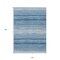 Homeroots 10' X 14' Blue And Ivory Abstract Washable Indoor Outdoor Area Rug 599945 - alternate 3