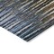 Homeroots 10' X 14' Blue Brown And Sky Blue Striped Washable Indoor Outdoor Area Rug 577985 - alternate 5