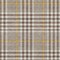 Homeroots 3' X 5' Brown And Beige Plaid Washable Indoor Outdoor Area Rug 601464 - alternate 6