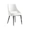 Manhattan Comfort Tremont Dining Chair in White - Set of 2 2-DC104-WH - alternate 4
