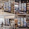 Yeego 76 in.W 58 cu. ft.Commercial Refrigerator Glass 3-Door Merchandiser Display YG-SC-1680FC-ZO - alternate 2
