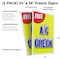 Signmission Free Ac Check, Plastic Signs Only 24 Inch x 36 Inch, Corrugated Plastic, 2PK CSB-2436-2PACK-Free Ac Check - alternate 2
