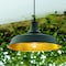 Vaxcel Dorado 1 Light Bronze Gold Farmhouse Outdoor Barn Dome Pendant T0373 - alternate 5