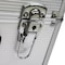 Wrightmaster White Hand Tool Box with 4 Layers and Wheels - Secure, Portable Storage for Tools ZR-W110290119 - alternate 2