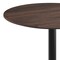 Flash Furniture 36" Round Tabletop, Seamless Surface Technology, Dark Brown with 24" Black Round Bar Height Base ST-RD36-WBR-TR24B-GG - alternate 7