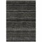 Homeroots 8' X 10' Taupe Charcoal And Gray Striped Washable Indoor Outdoor Area Rug 588253 - alternate 4