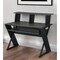 Homeroots 47" Black Wood and Metal Computer Desk 491537 - alternate 3