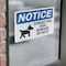 Signmission Forget The Dog Beware Of Wife Sign With Symbol, 14 Inch X 10 Inch, Vinyl Decal, 2PK OS-2PACK-NS-D-1014-L-12876 - alternate 2