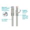 Monoprice Ethernet Cable, Cat 6, Gray, 14 ft. 9800 - alternate 2