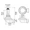 Hella BULB H11 12V 55W PGJ19-2 T4 +50, 2PK H11P50 - alternate 1