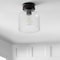 Jonathan Y Domenic 7.75" Metal/Glass LED Flush Mount, Oil Rubbed Bronze JYL7442A - alternate 3