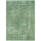 Homeroots 5' X 8' Sage And Mint Green Abstract Washable Indoor Outdoor Area Rug 615507 - alternate 4
