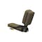 Uni Pro Instructional Buddy Seat for John Deere Sound-Gard Cab Tractors, Dark Kayak Brown Fabric 8292 - alternate 4