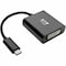 Tripp Lite USB C to DVI Adapter Converter 1080P M/F Black USB Type C to DVI U444-06N-DVIBAM - alternate 1