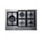 Summit 30in Wide 5-Burner Propane Gas Cooktop In Stainless Steel _x000D_ GCJ5SSLP - alternate 1