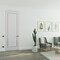 Sartodoors Hidden Door Planum 0888 White 36x80 Solid Core Modern Interior PLANUM0888MF-BEM-36x80-LH-O - alternate 1