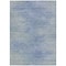 Homeroots 8' X 10' Denim Blue And Sky Blue Abstract Washable Indoor Outdoor Area Rug 587209 - alternate 5