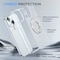 Alpha Digital iPhone 15 PLUS Case w/ Magnetic Ring Stand- Full Protection, Soft Flex -360 shockproof IP15P-CLEAR - alternate 5