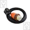 Ac Works 10ft RV 30A TT-30P Plug to SS2-50R RV/Marine 50A Detachable Inlet Connection TTM50-010 - alternate 5