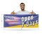 Signmission Open 7 Days, 18 Inch x 48 Inch, Vinyl Banner B-30770 - alternate 3