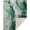 Homeroots 50" X 70" Green And Ivory Abstract Microfiber Plush Throw Blanket 712310 - alternate 1