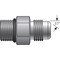 Gates MALE O-RING BOSS TO MALE JIC 37 FLARE SAE TO SAE G60301-1004 - alternate 3