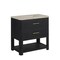 James Martin Vanities Lucian 36" Single Vanity, Carbon Oak, w/ 3 CM Tajnar Eclos Widespread Top D704-V36-CBO-WTJR - alternate 2