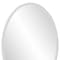 Homeroots Oval Shaped Frameless Mirror 384174 - alternate 5