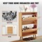 Vevor Shoe Cabinet with 2 Flip Drawers Rattan Shoe Storage Cabinet for Entryway HZR001 - alternate 5
