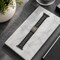 Elegani Black Classic Multi-Link Stainless Steel Replacement Band Compatible with Apple Watch 38mm BJBF-BLK-38mm - alternate 3