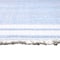 Homeroots 9' X 12' Blue Striped Handmade Indoor Outdoor Area Rug 533586 - alternate 5