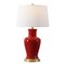Jonathan Y Julian 29" Traditional Classic Ceramic Urn LED Table Lamp, Red JYL4026G - alternate 1