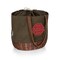 Picnic Time Family Of Brands NCAA USC Trojans Coronado Canvas and Willow Basket ToteKhaki Green with Brown Accents 203-00-140-098-0 - alternate 2