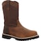 Georgia Men's Work Boot, 7 M, Steel Toe Toe, 10 in H, Brown, GB00639 GB00639 - alternate 1