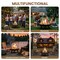 Pure Garden Outdoor Wood Burning Fire Pit, Black 50-LG1200 - alternate 7