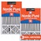 Nordic Pure 16x25x5 Plus Carbon Pleated Air Filter, High Capacity, MERV 15, 2 PK 16x25x5HM15+C-2 - alternate 1