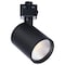Satco 8 Watt LED Track Head CCT Selectable Dim to Warm J Style 48 Degree Beam Angle 120 Volt Black Round JH5065 - alternate 1