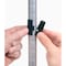 Nexel 4 Shelf Truck, Chrome, 48inW x 18inD x 69inH, Polyurethane Swivel Casters 168215 - alternate 4