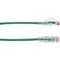 Black Box Slim-Net Cat6A 28-Awg 500-Mhz Stranded Ethernet Patch Cable - C6APC28-GN-01 - alternate 2