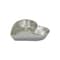 Homeroots 7in Silver Heart Cast Iron Handmade Vanity Tray 483153 - alternate 2
