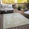 Homeroots 5' X 8' Beige And Taupe Abstract Washable Indoor Outdoor Area Rug 587261 - alternate 3