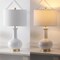 Jonathan Y Brussels 27 in. Contemporary Transitional Ceramic/Metal LED Table Lamp, White/Gold Painting JYL6208A - alternate 7