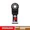 Diablo Starlock 1-1/4 in. W Bi-Metal Curved Contact Edge Oscillating Blade Nail-Embedded Wood, 3PK DOS125BW - alternate 5