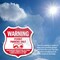 Signmission No Parking Without Permit Shield Sign Wa, 6 Inch X 6 Inch, Plastic Sign SHI-P-6-398 - alternate 3